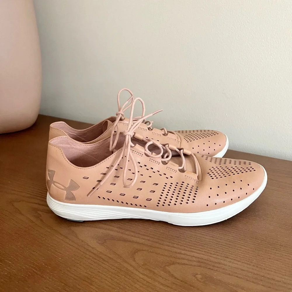 Women’s Under Armour Street Precision Mid Lifestyle Leather Sneakers US‎ 10